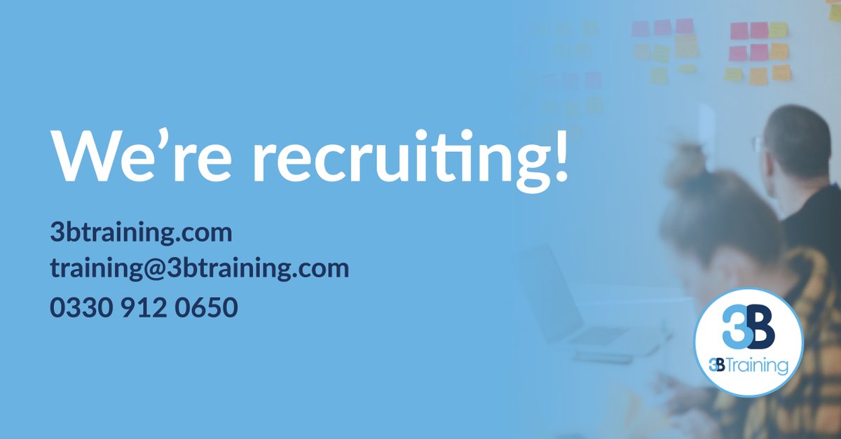 3BTraining's tweet image. We&apos;re recruiting for a Course Administrator!📃

If you would like to apply for this role or find out more, visit the link below...

👉lnkd.in/ef87GYeu

#wiganjobs #courseadmin #northwestjobs #adminjobs