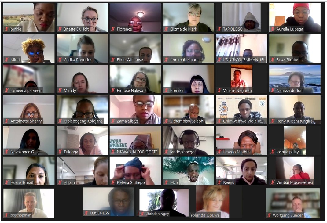 ICAfricaNetwork's tweet photo. Concentration during the exams of the Build Environment module of the ICAN/Radboud Post Graduate Diploma in IPC (IPDIC) started 9-20 May 2022. Great feedback about their learning experience from students due to the experienced and knowledgeable lecturers.
#ICAN #IPCtraining https://t.co/jkioh8KXMe