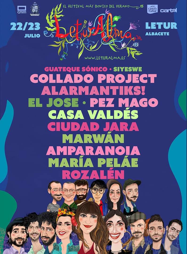 Marwan_News's tweet photo. ¡Nueva fecha en #Albacete! Viernes 22 de julio Marwán participa en el Festival Leturalma, en Letur (Campo de Futbol de Letur, Polígono Industrial Llano de San Antón, S/N, 
18h). Entradas: https://t.co/55wlzhPOup https://t.co/o1NblEKI88