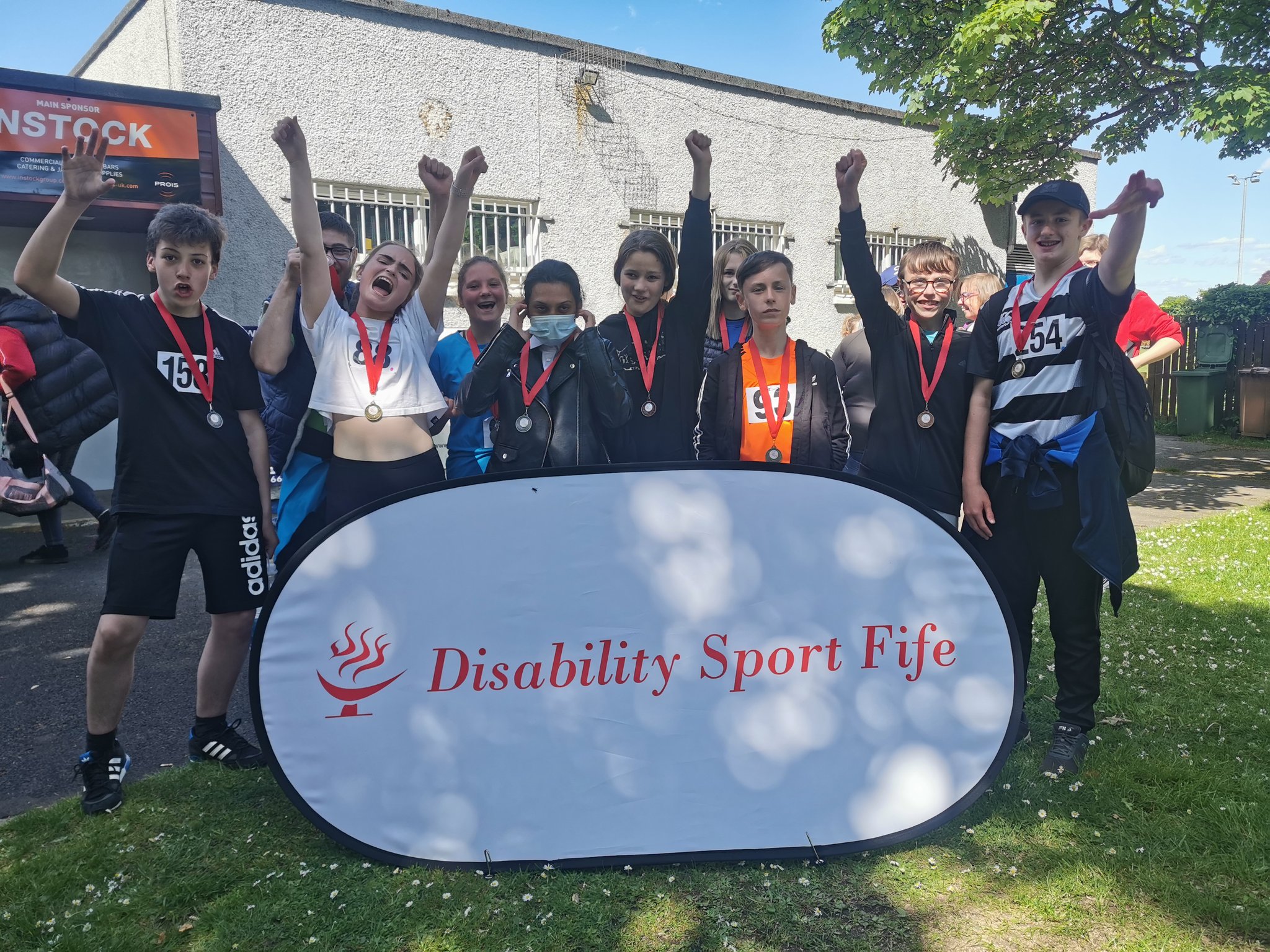 Auchmutydas 18 Pupils From Auchmuty Das Took Part In The Disability Sport Fife Cross Country Championship Yesterday We All Had Loads Of Fun And Lots Of Us Came Home With