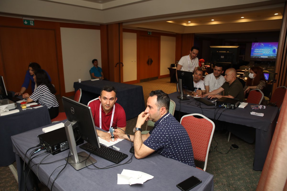 GencTRASD's tweet photo. As young TLAR members, we held the capillaroscopy training course at the Turkish rheumatology congress 2022. We have a lot to learn from each other. 
#PeertoPeerLearning #scleroderma #capillaroscopy #turkrom2022 #TRASD #TLAR https://t.co/1WTuPzzF7o