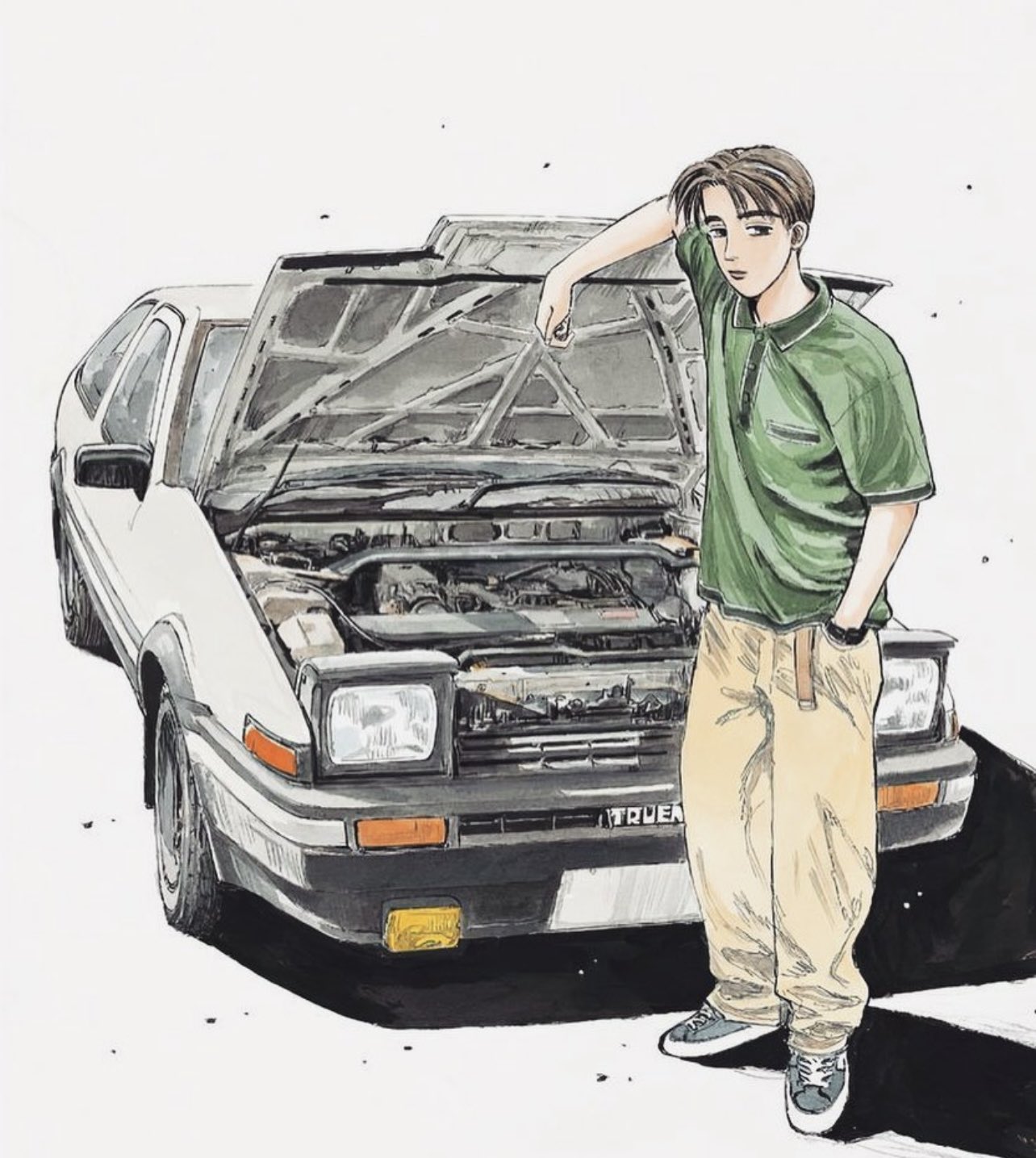 Takumi Fujiwara ae86