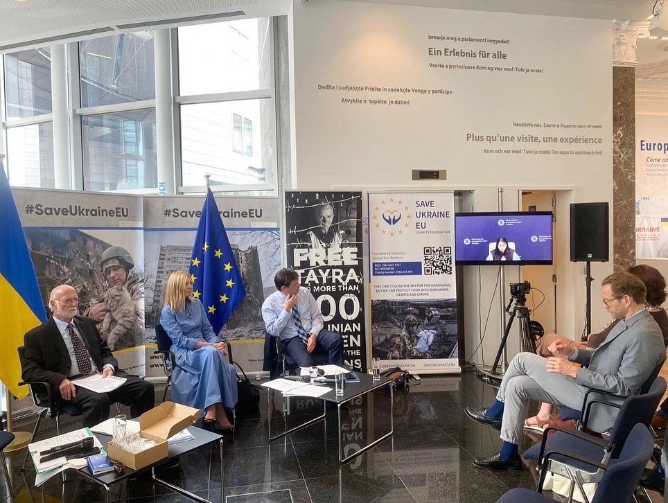 UA_EUMission's tweet photo. Іnformation session "#EU Solidarity with #Ukraine: Protecting People Fleeing the War" was held in the Ukrainian Civil Society Hub @hub_ukrainian in Brussels.

We are grateful to @EUHomeAffairs and @ICMPD for cooperation and support.

More information: https://t.co/GfKtAnbUHM https://t.co/rb7uh9DBI0