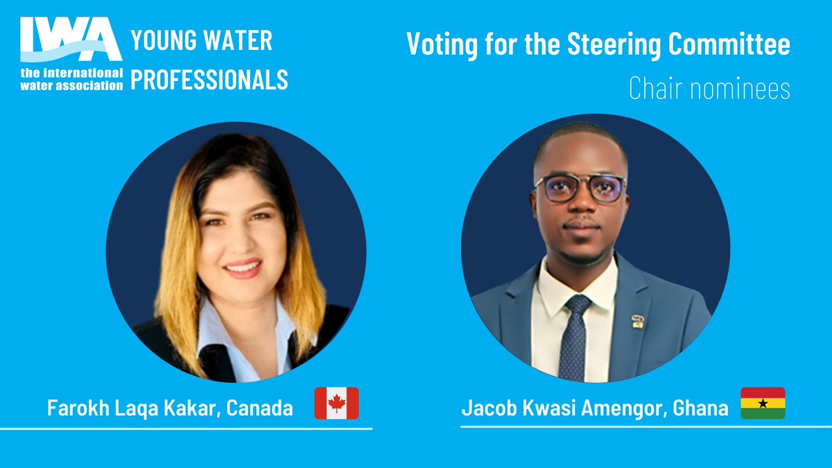 IWA YWP (@iwaywp) on Twitter photo Attention IWA #YWP members: remember to vote for the new IWA YWP Steering Committee! Check out below the nominees for the chair role.
iwa-network.org/news/voting-fo…
<a href="/CanadaIwa/">IWA YWP Canada</a> <a href="/ItalyYwp/">YWP Italy</a> <a href="/YWP_Benelux/">YWP Benelux</a> <a href="/YWP_Spain/">YWP Spanish Chapter</a> <a href="/EcuadorYwp/">YWP Ecuador</a> <a href="/YWPAustria/">YWPAustria</a> <a href="/YWP_Germany/">YWP Germany</a> <a href="/ywp_Nigeria/">Nigeria Young Water Professionals</a> <a href="/YWPDK/">Young Water Professionals Denmark</a> Attention IWA #YWP members: remember to vote for the new IWA YWP Steering Committee! Check out below the nominees for the chair role.
iwa-network.org/news/voting-fo…
<a href="/CanadaIwa/">IWA YWP Canada</a> <a href="/ItalyYwp/">YWP Italy</a> <a href="/YWP_Benelux/">YWP Benelux</a> <a href="/YWP_Spain/">YWP Spanish Chapter</a> <a href="/EcuadorYwp/">YWP Ecuador</a> <a href="/YWPAustria/">YWPAustria</a> <a href="/YWP_Germany/">YWP Germany</a> <a href="/ywp_Nigeria/">Nigeria Young Water Professionals</a> <a href="/YWPDK/">Young Water Professionals Denmark</a>