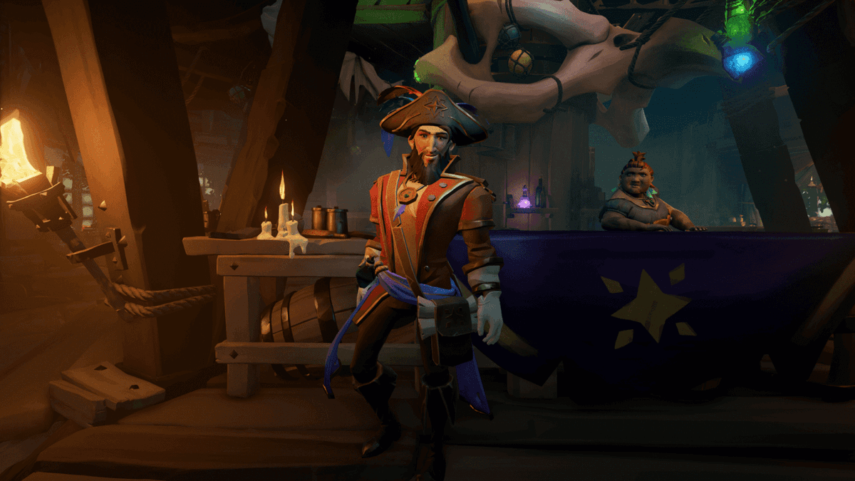 cptTaizer's tweet photo. new clothes in the next season? #SeaOfThieves #riparena #BeMorePirate #ripDeMarco https://t.co/0pOs3GxEXS