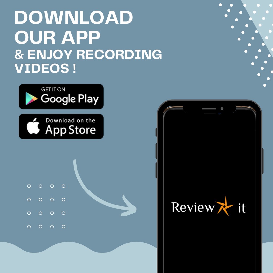 videoreviewit's tweet photo. Download the Reviewit app now!
PlayStore: https://t.co/bhUhXbcrBP
App Store: https://t.co/5l6DwAl30W

#reviewitapp #fridaymorning #HarryStylesTODAY #Wordle335 #FridayFeeling https://t.co/5IUBwb23KZ
