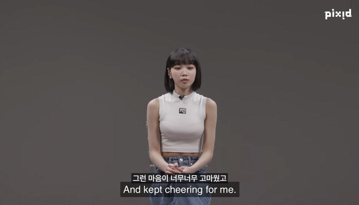 bearkcw's tweet photo. it was worth it chaewon. waiting you was worth it. https://t.co/neph3dsYjZ