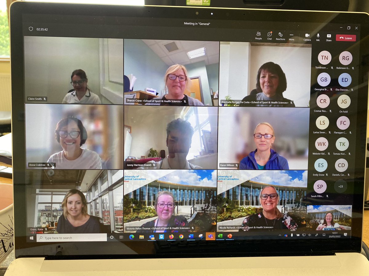 @UClanOT (@uclanot) on Twitter photo 👏Fantastic TEAMS educator training day 👏 Welcome everyone 😊<a href="/WWLMacmillanAHP/">WWL Macmillan AHP Team</a> <a href="/Northern_HC/">Northern Healthcare</a> <a href="/ELHT_NHS/">East Lancashire Hospitals NHS Trust 💙</a> <a href="/PES_lthtr/">Placement Expansion Support Team -PES@lthtr.nhs.uk</a> <a href="/UCLan_Physio/">UCLan Physio Clinic</a> <a href="/WeAreLSCFT/">Lancashire & South Cumbria NHS Foundation Trust</a> <a href="/LancashireCC/">Lancashire County Council</a> @cygnethealth <a href="/TruptiOT/">Trupti Parmar</a> @Caroline4OT 👏Fantastic TEAMS educator training day 👏 Welcome everyone 😊<a href="/WWLMacmillanAHP/">WWL Macmillan AHP Team</a> <a href="/Northern_HC/">Northern Healthcare</a> <a href="/ELHT_NHS/">East Lancashire Hospitals NHS Trust 💙</a> <a href="/PES_lthtr/">Placement Expansion Support Team -PES@lthtr.nhs.uk</a> <a href="/UCLan_Physio/">UCLan Physio Clinic</a> <a href="/WeAreLSCFT/">Lancashire & South Cumbria NHS Foundation Trust</a> <a href="/LancashireCC/">Lancashire County Council</a> @cygnethealth <a href="/TruptiOT/">Trupti Parmar</a> @Caroline4OT