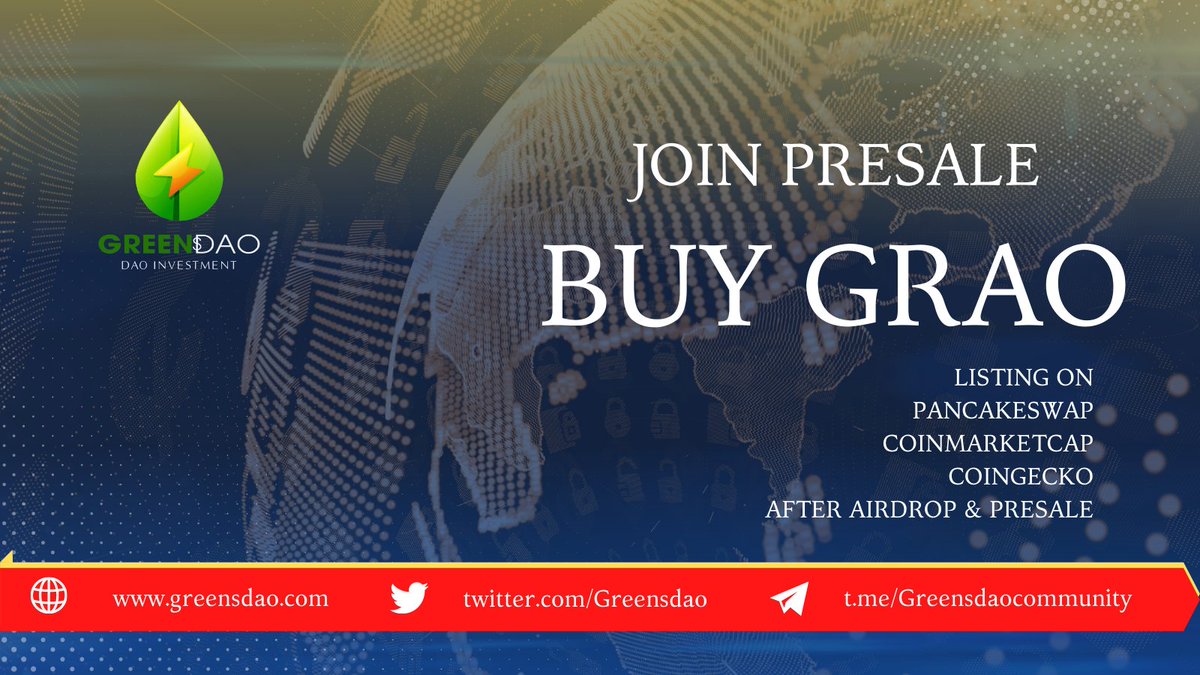 Greensdao's tweet photo. 🌐Website: https://t.co/JwFvRuSKQl
💬Telegram: https://t.co/YdckMocfQk
📮Channels: https://t.co/3VFKvWjtvz
🗣Twitter: https://t.co/Eurpn9bHOC https://t.co/P3yEg4zqmO