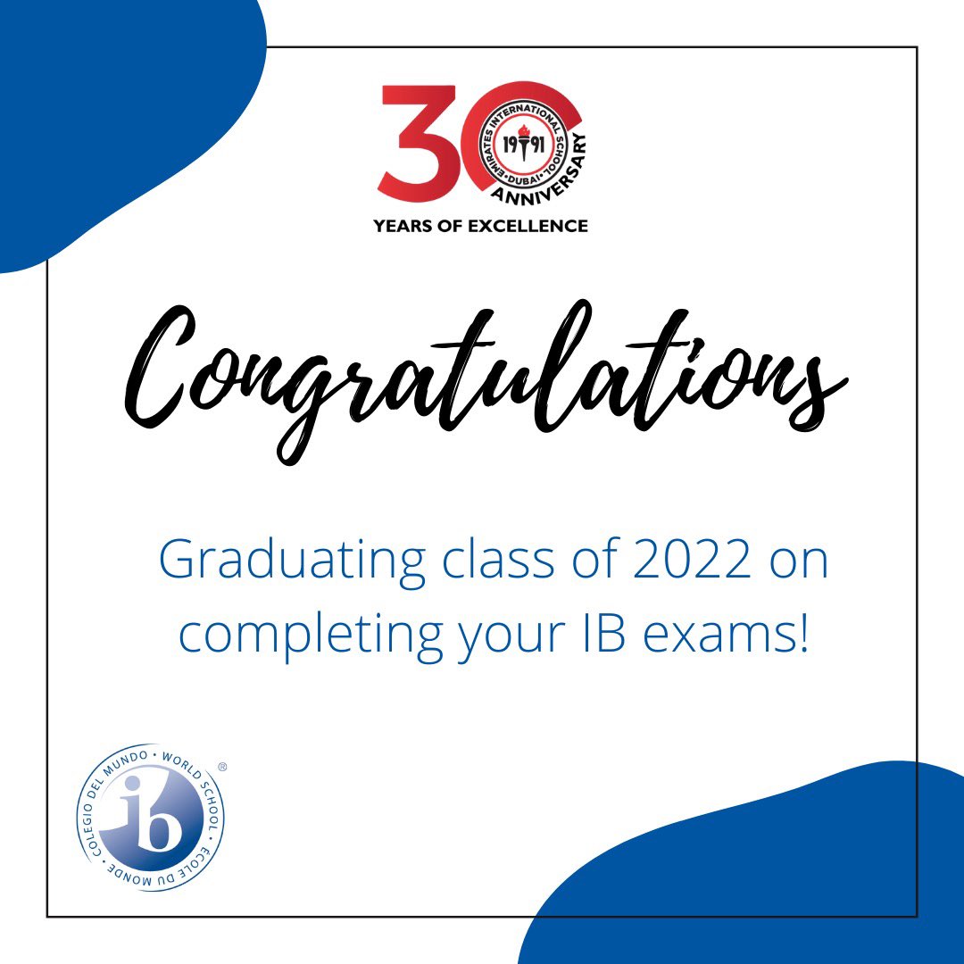 EIS_Jum's tweet photo. Congratulations to all our IB students on finishing your exams today! We are so proud of all the hard work and dedication you have put in to getting to this point in your educational career. #Yr13 #Exams #IB #EISJ @IB_DP @iborganization https://t.co/SEFxaL3V8t