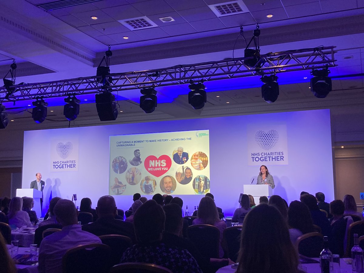 What a wonderful day yesterday at the much anticipated <a href="/NHSCharities/">NHS Charities Together 💙</a>  National Conference. So good to see so many NHS charities in one room. Have missed the event buzz 😍