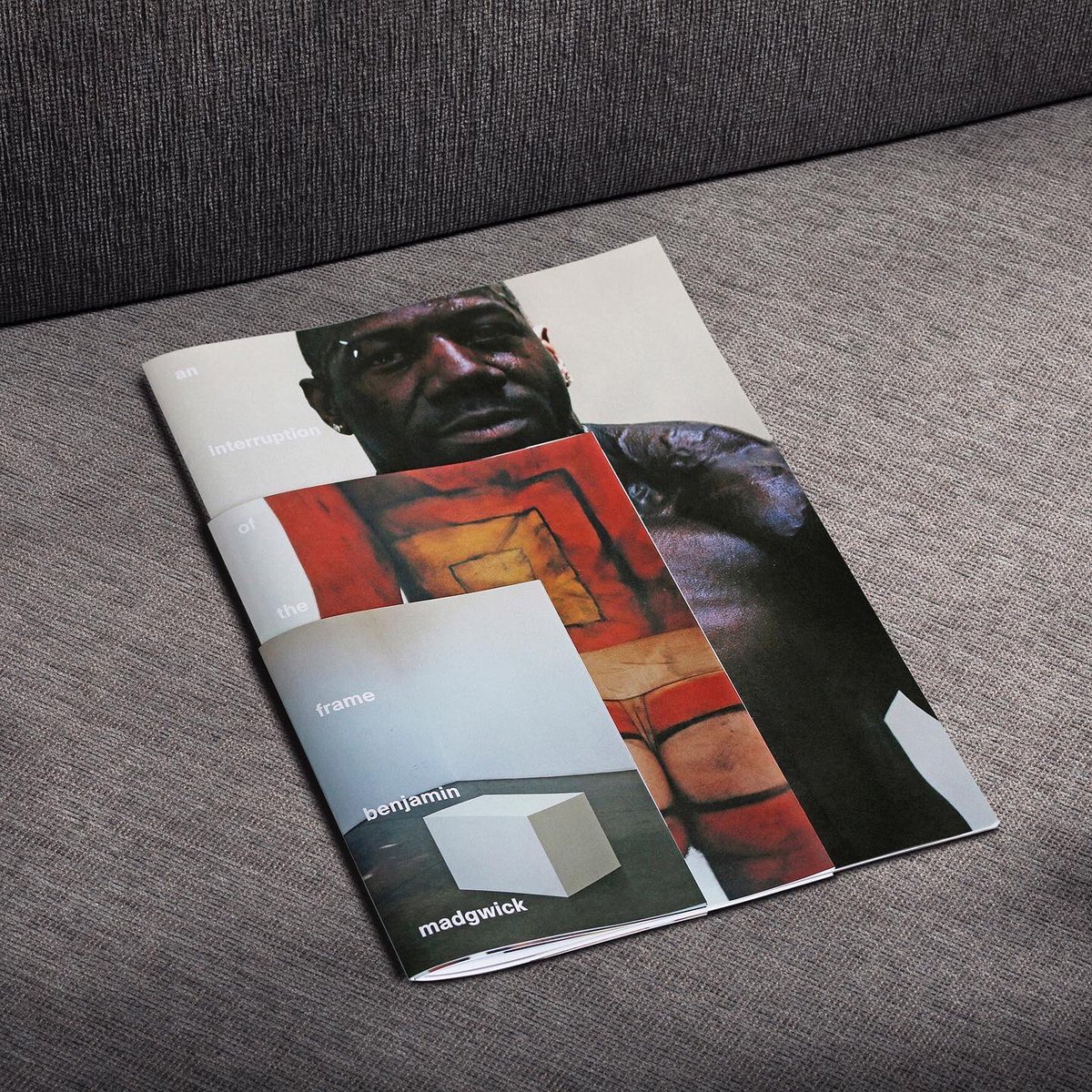 StudioThomson's tweet image. New work - publication design for photographer Benjamin Madgwick, ‘An interruption of the frame’ looking at the negative space between the subject of the human form, the edge of the frame, and what is left between.