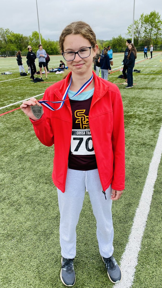 StPeterCSS's tweet photo. Congratulations to our track athletes who are moving on to Eastern Regionals in pole vault.  Leona placed 1st and Kaileigh 2nd. Lots of hard work, dedication and time.  Thank you to our coaches for providing our athletes with these opportunities. @PVNCCDSB #BeingWell https://t.co/IcMQutdb8f