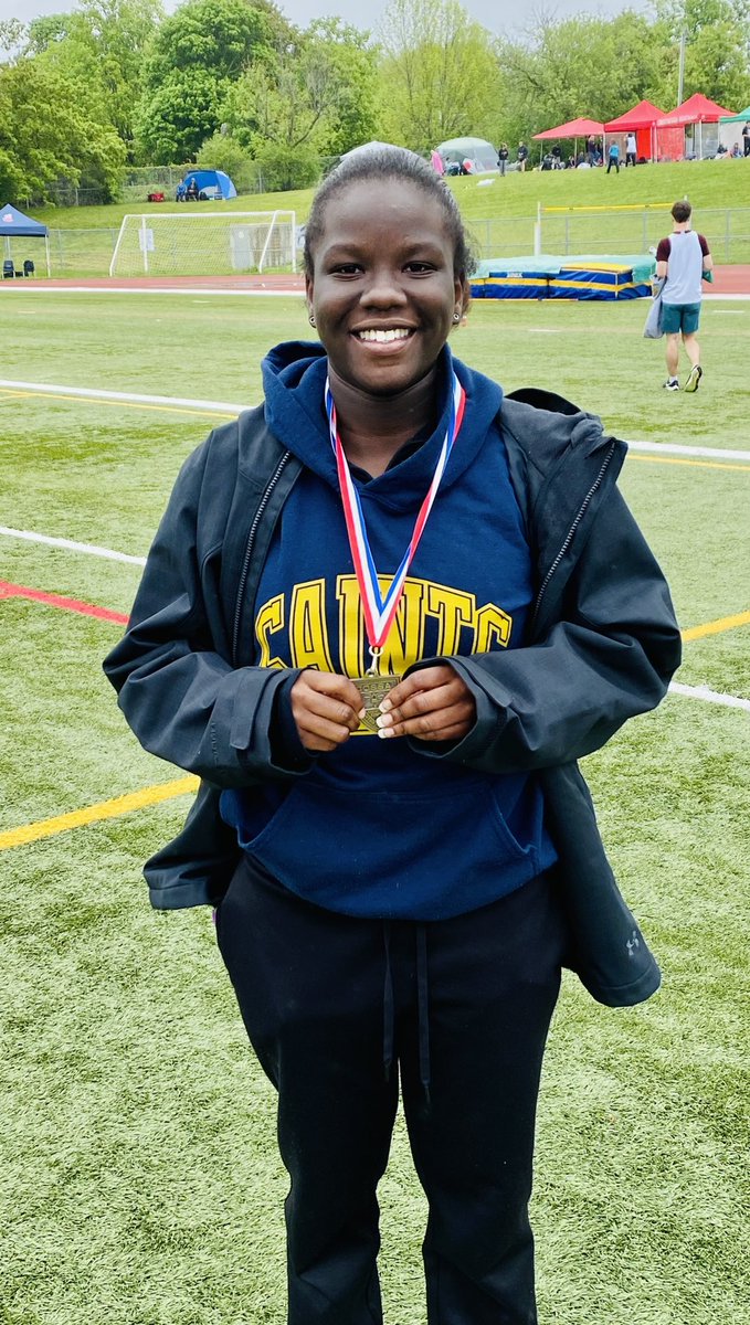 StPeterCSS's tweet photo. Congratulations to our track athletes who are moving on to Eastern Regionals in pole vault.  Leona placed 1st and Kaileigh 2nd. Lots of hard work, dedication and time.  Thank you to our coaches for providing our athletes with these opportunities. @PVNCCDSB #BeingWell https://t.co/IcMQutdb8f