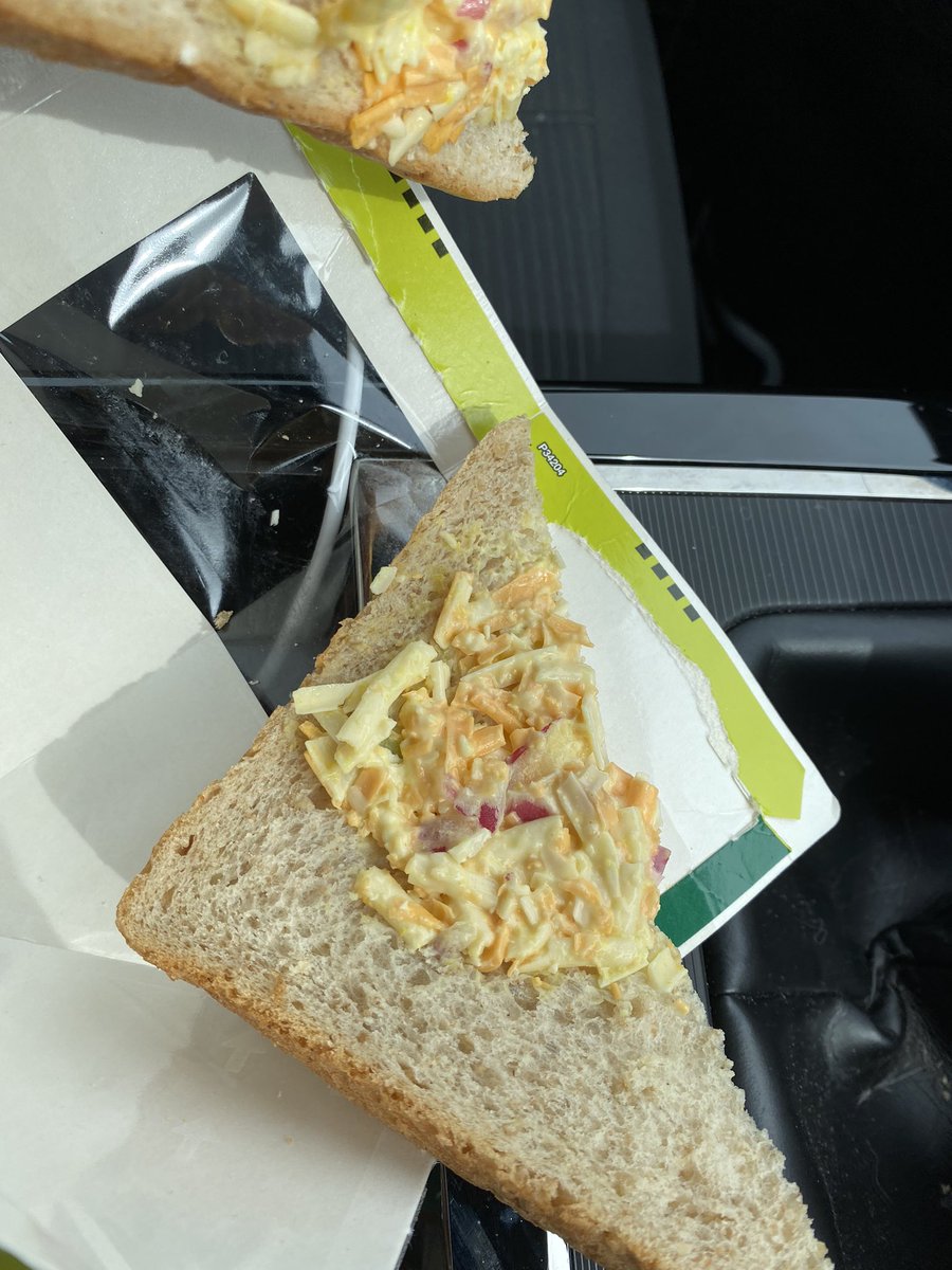 ProjectLaurie's tweet photo. @bootshelp @BootsUK when you say “no cheese and onion” sandwich you really do mean it!!!! Please do better!! #vegansandwich #musttryharder #veganoption #nofilling https://t.co/BJYxyLmosM