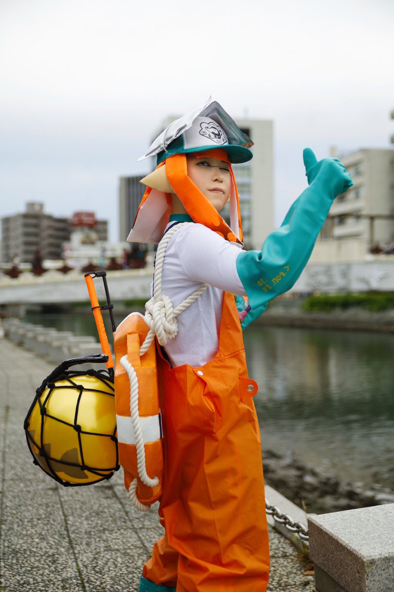 サーモンラン コスプレ まとめ コスプレ】 スプラトゥーン2 サーモンラン 📷→びぃ太さん #マチアソビ