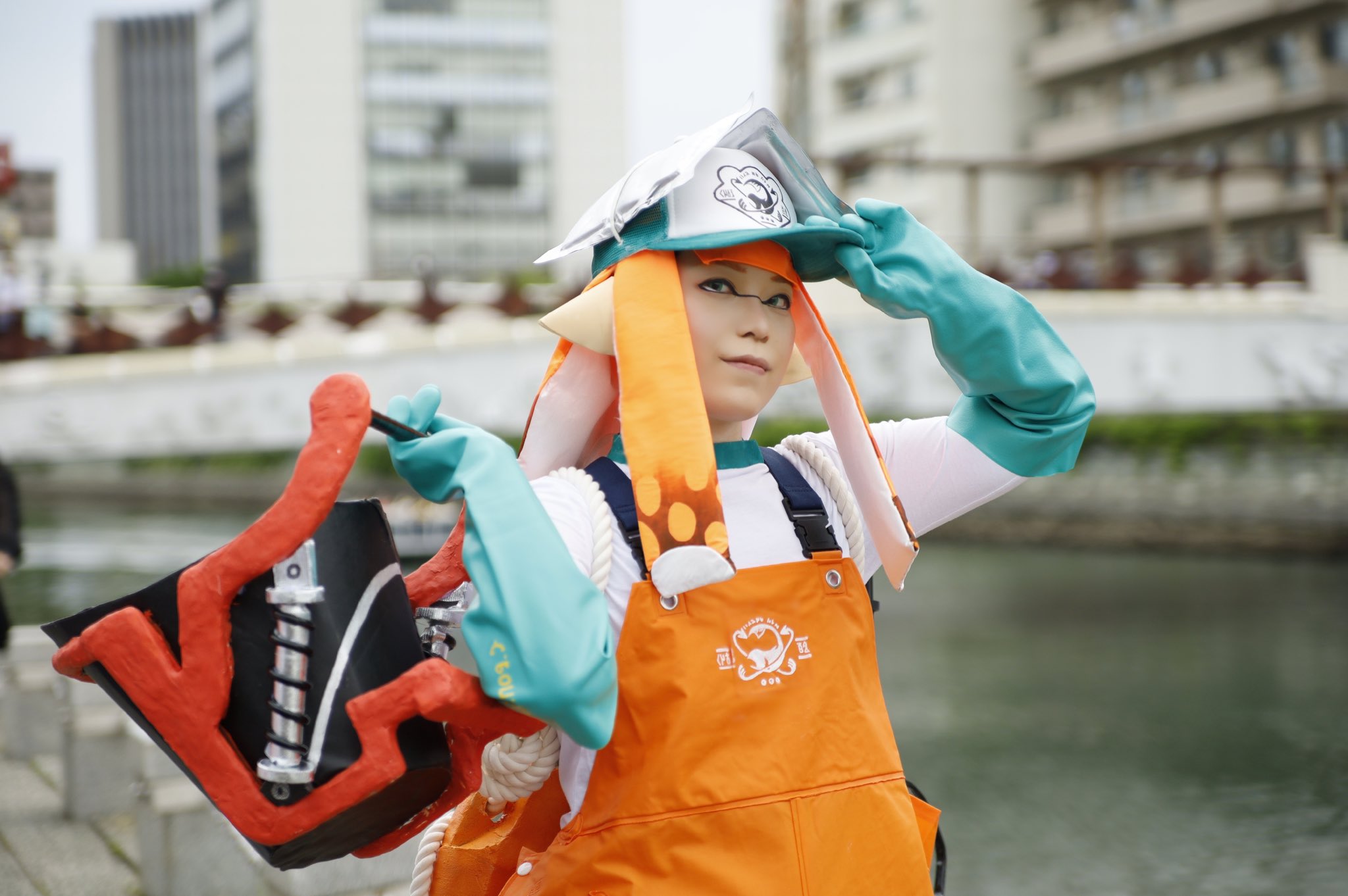 Splatoon サーモンラン コスプレフルセット Splatoon サーモンラン コスプレフルセット Splatoon サーモン