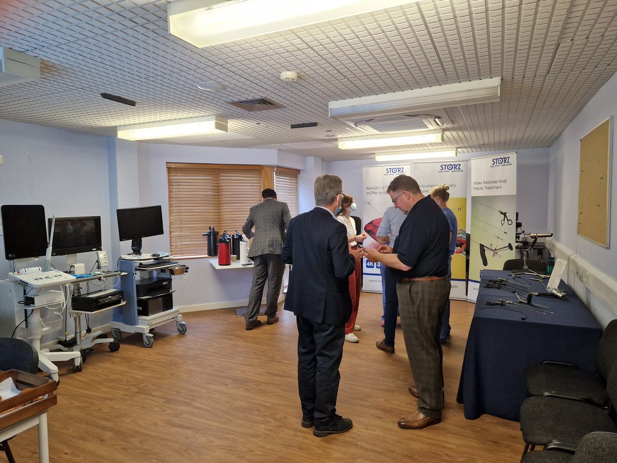 Great support from the <a href="/KARLSTORZUK/">KARL STORZ - UK</a> team for the joint <a href="/NHSHEE_LDN/">NHSE Workforce, Training and Education - LDN</a> and <a href="/NHSHEE_SEast/">NHSE Workforce, Training and Education – SE</a> Colorectal Pelvic Floor Training Day
