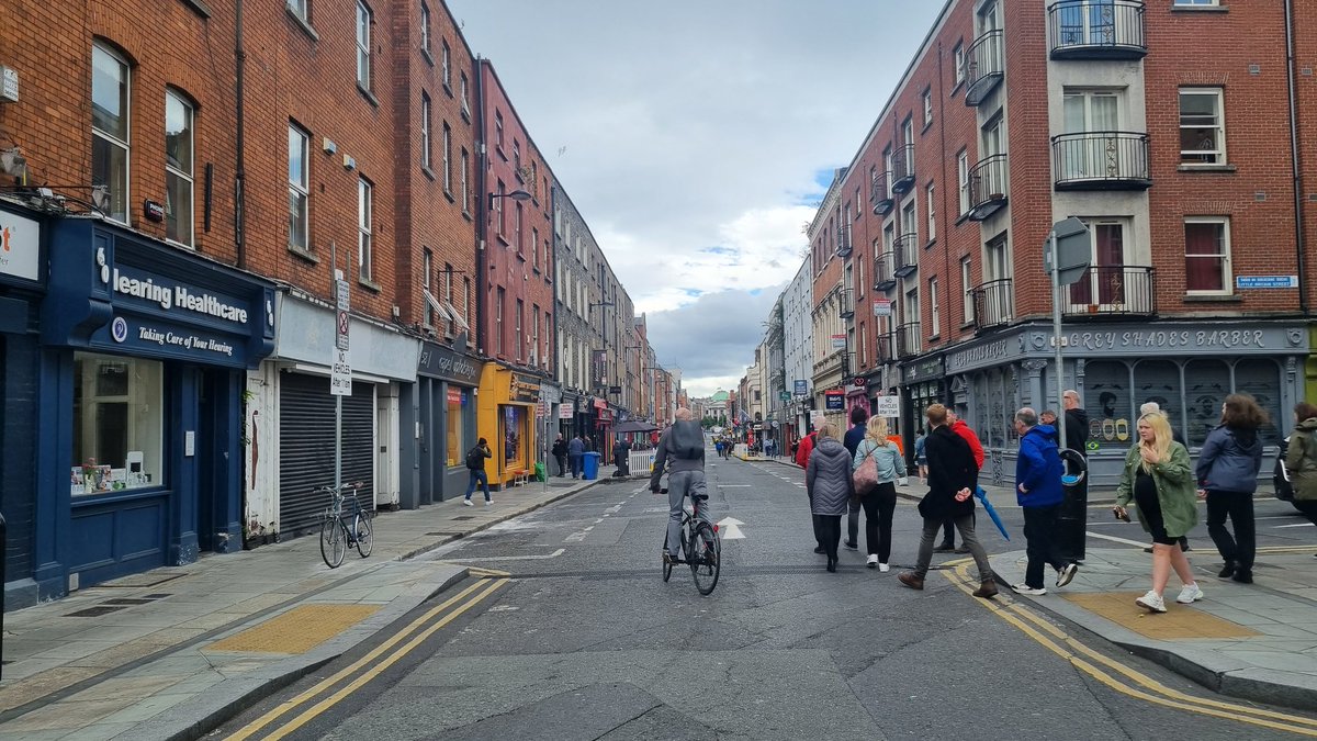 Capel Street is officially open and is now Dublin's longest traffic free street! 🥳 #CapelStreet #Dublin