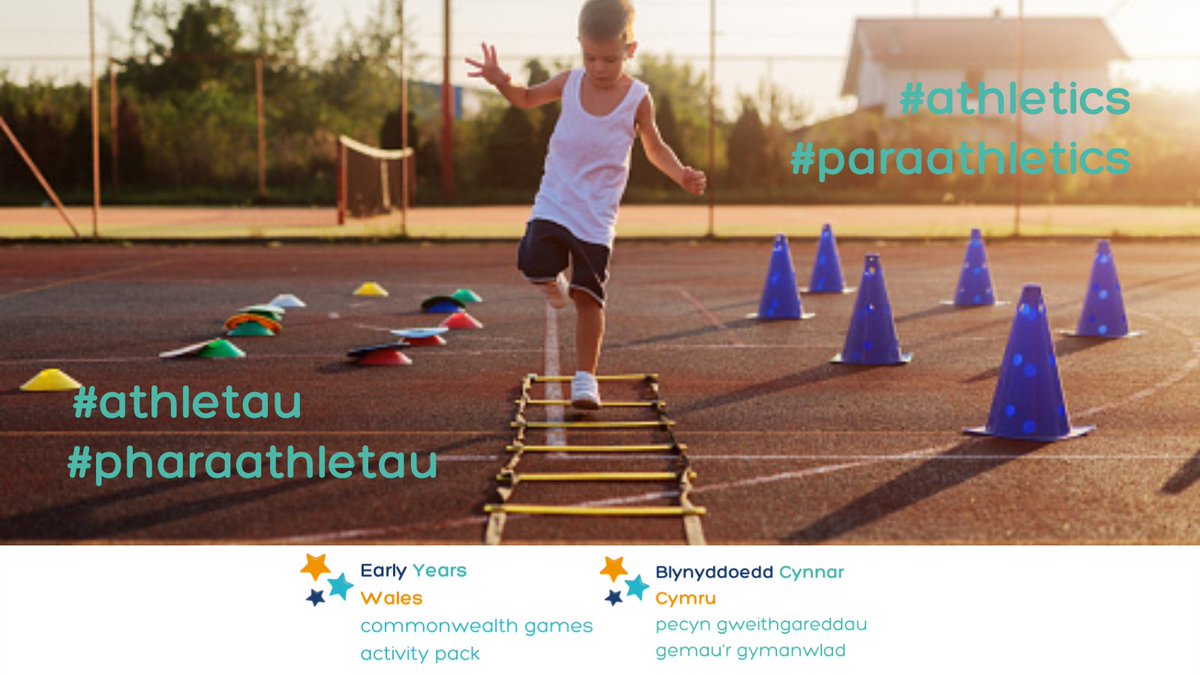 A great idea here from @EarlyWales  lots of creative ways to help young children have fun and get active, based on the  upcoming #CommonwealthGamesActivityPack. Inspirational! @mmewcav @GribbleLouisa @WPlaygroup @VALEFIS @ValeSportsTeam1 @Cadwgan19 @PlayWales 🤸🏽‍♀️⛹🏾‍♂️ https://t.co/ZPjzdMzZPh