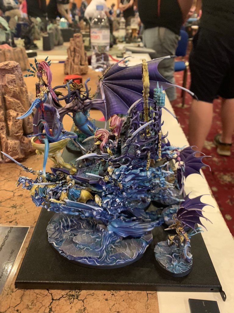 PeterQrkowski's tweet photo. Won first match at @AosWorlds vs Soulblight at The Vice - 15-5 ! Team looking good as well vs @AosNorway https://t.co/oaUPDFI0SV