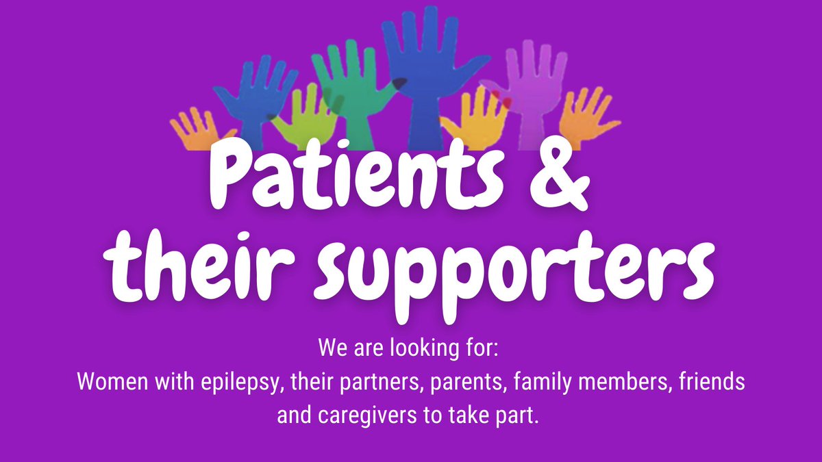 Epilepsy Preconception Care Study tweet media