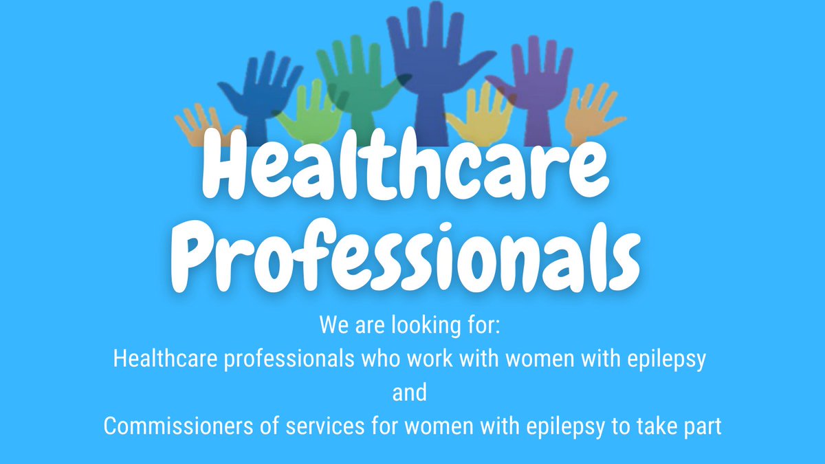 Epilepsy Preconception Care Study tweet media