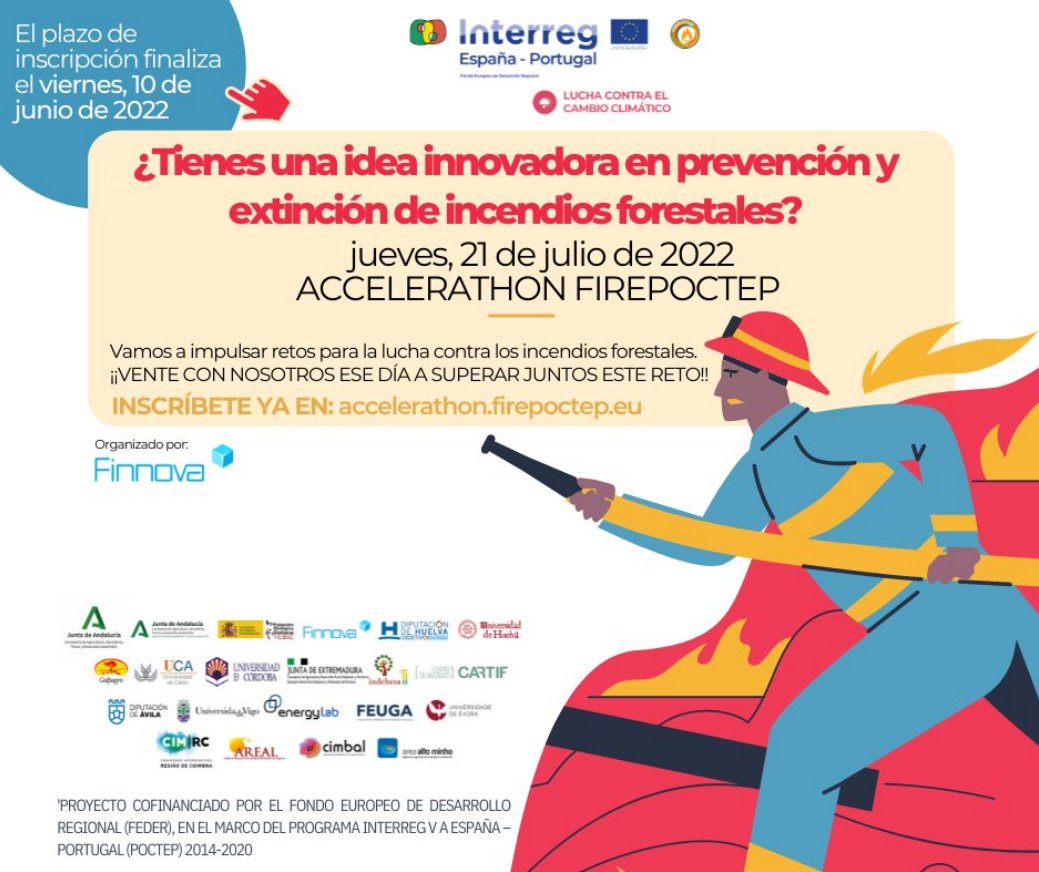 CARTIFCT's tweet photo. 🔥 .@firepoctep ha ampliado el plazo de inscripción del #Accelerathon, la iniciativa que atraerá nuevas ideas que cambiarán el #sectorforestal.

👉 Inscribe tu iniciativa antes del 📅16 de junio: https://t.co/cWMWrNyhHV

https://t.co/5kJir63uPb https://t.co/oT9fe1hJxj