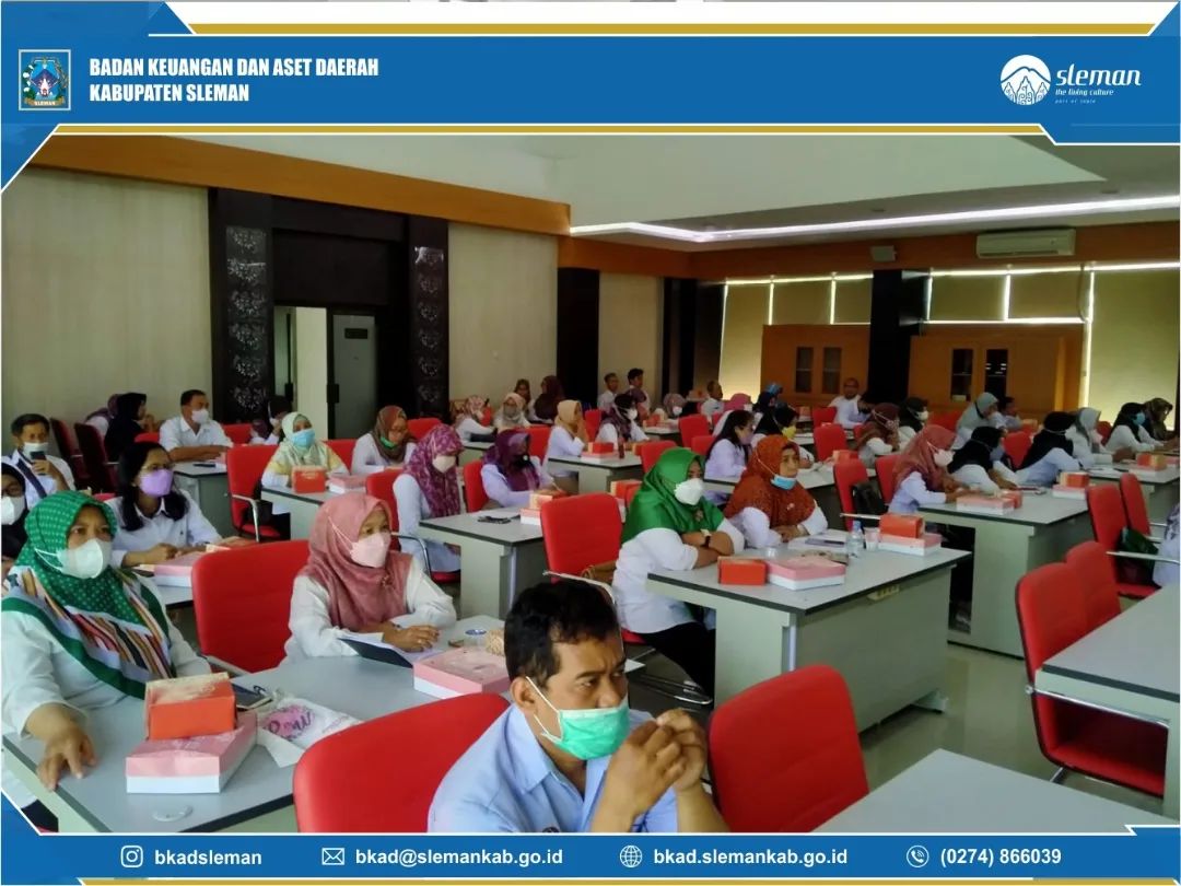 BKADSleman's tweet photo. Badan Keuangan dan Aset Daerah mengadakan sosialisasi ketentuan perpajakan terbaru yaitu Sosialisasi Kewajiban Perpajakan Instansi Pemerintah sesuai PMK-58/PMK.03/2022, PMK-59/PMK.03/2022, dan PMK-70/PMK.03/2022. https://t.co/pYFprrYjSm