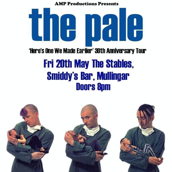 chunky66's tweet photo. TONIGHT!
Friday 20th May.
AMP Productions present, The Pale, at The Stables, Smiddy's Bar, Mullingar.
Tickets: https://t.co/UkT0jitKF4
@thepalemusic
#thepale30th #thepale #heresonetour #thestables #smiddysbar #mullingar #music #livemusic #gig #AMPProductions https://t.co/HnKR3NOGkI