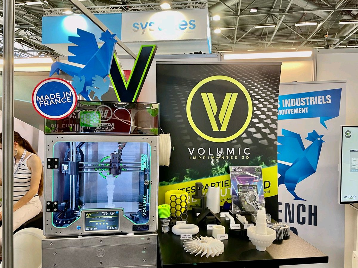 volumic3D's tweet photo. Beaucoup de monde autour du stand @TEAM_HFABRE, @Inovsys et @volumic3D avec la visite de la délégation @MaRegionSud, de @risingSUD et son président @KLEYNHOFF

#frenchfab #regionsud #risingsud #globalindustrie https://t.co/wsEymUGlWp