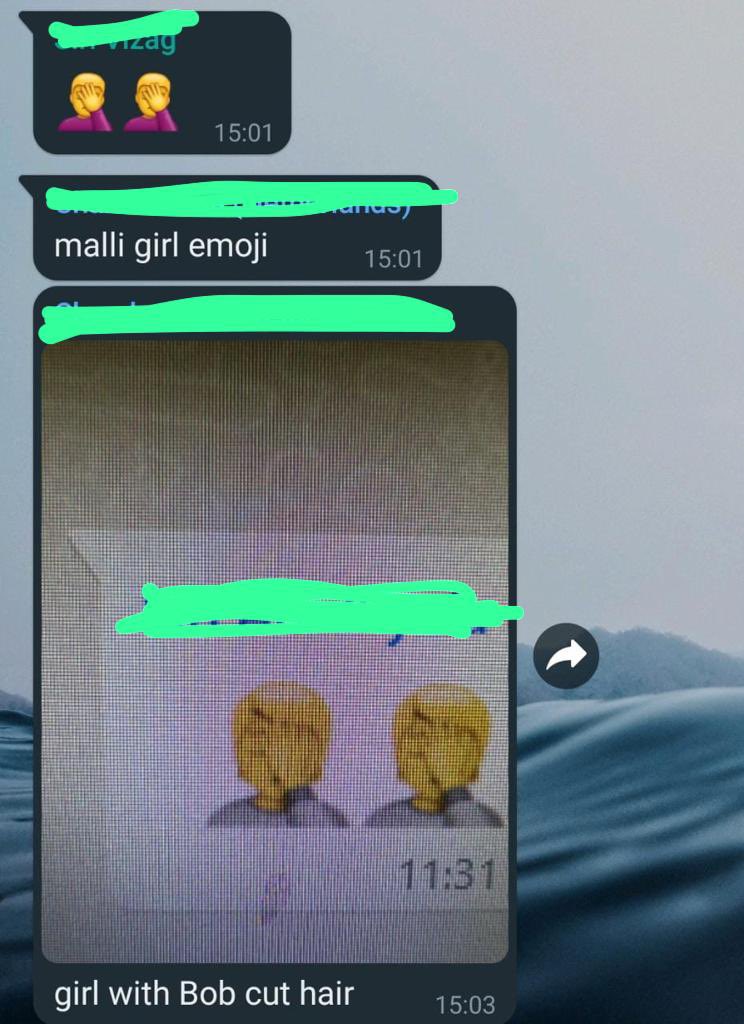 chandusrirangam's tweet photo. A boy #emoji sent from #android turns into a girl #emoji on #iphone 😂

#whatsapp #ios #android #google #facebook #MarkZuckerberg https://t.co/cZv7Deirlv
