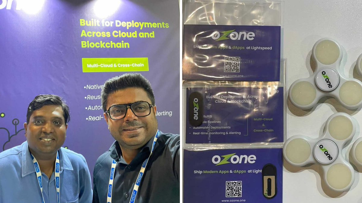 ozone_cloud's tweet photo. Last day to grab your super cool goodies at #KubeCon + #CloudNativeCon! Swing by our booth SU22 and say hi to our team now! @siva2guru @DilipKalliyat
#cicd #devsecops #modernapps #kubernetes #K8s #vsdp #automation #devops https://t.co/VjFrSgI9AI