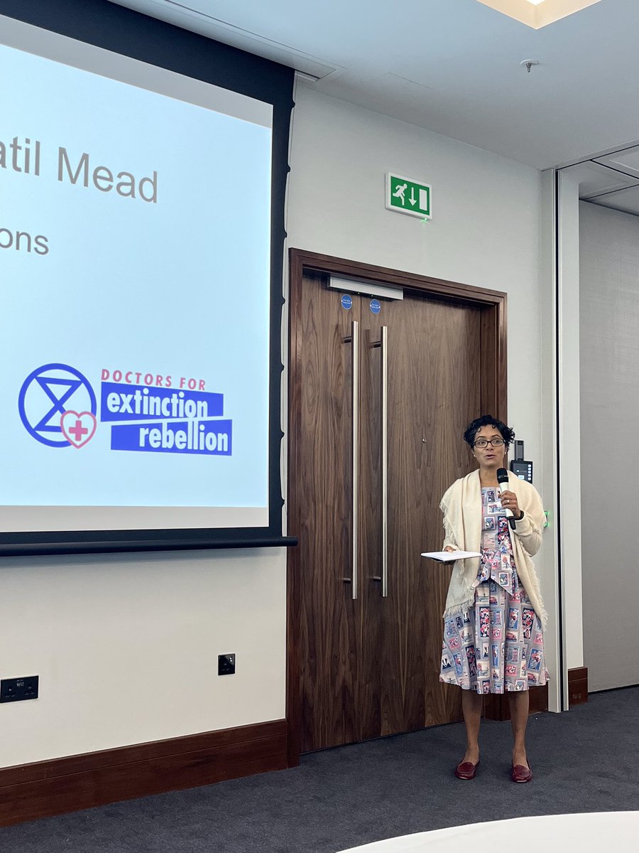 BapioWF's tweet photo. The theme of Session 2 in the Climate Change conference is reinforced by Dr Mangala Patil Mead who shares with us that diverse representation to drive change is necessary! 

More info:  @DoctorsXr @XRebellionUK 

@BAPIOUK @MKHospital @GreenerNHS 
#BWFClimate22 #MKUHClimate22 https://t.co/MWVmpMi9fA
