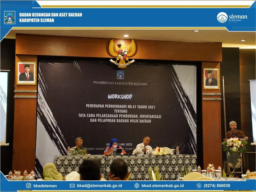 BKADSleman's tweet photo. Workshop Penerapan Peraturan Menteri Dalam Negeri No. 47 Tahun 2021 tentang Tata Cara Pelaksanaan Pembukuan, Inventarisasi dan Pelaporan Barang Milik Daerah

#BKADSleman #aset #kemendagri #mendagri #workshop #SlemanSembada https://t.co/pnGKBytz3r
