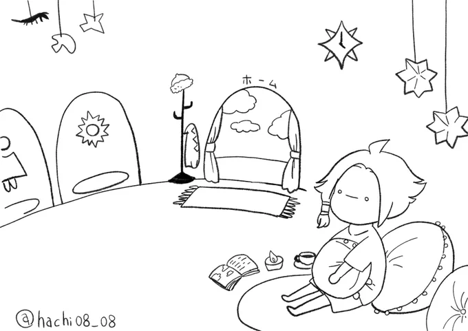 こういう感じの自分だけの部屋が欲しいなぁ…という願望☺
#Sky星を紡ぐ子どもたち
#thatskygame 