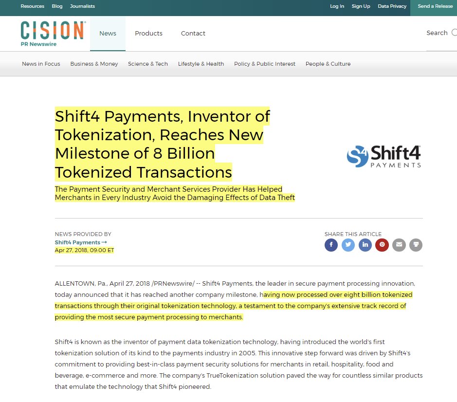 Leerzeit's tweet photo. Turns out Bill Hinman's Division of Corporate Finance approved his Simpson Thacher pal Joshua Bonnie to go public with his client Shift4Payments. A company that happened to be the first payment provider using tokenization in 2018. Oh boy...It doesn't get any better, doesn't it?💥 https://t.co/1Duw2H2jJr