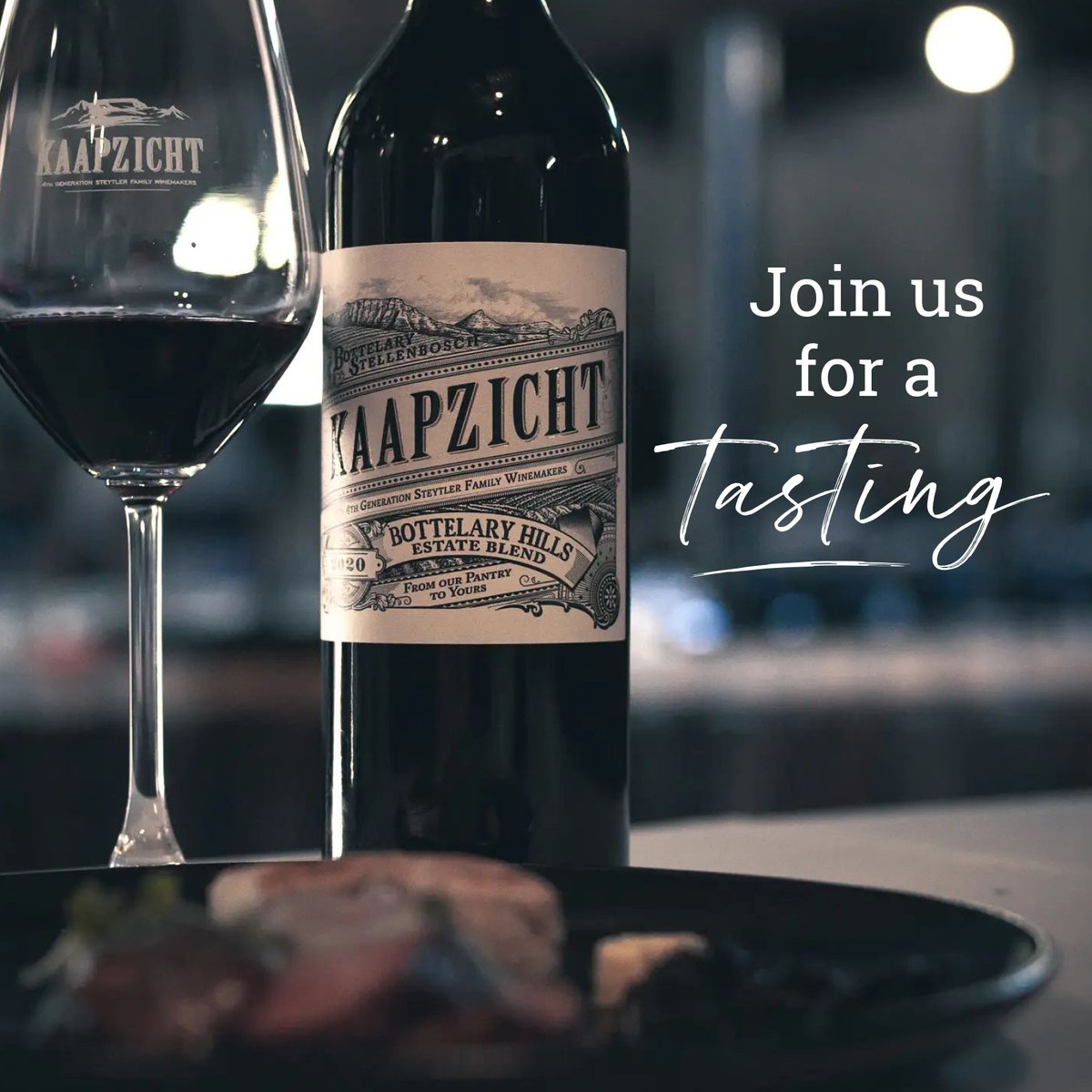 Join <a href="/KaapzichtWines/">Kaapzicht Wines</a> for one of their 3 tastings this weekend 🍷 They are open on Saturdays from 10:00 - 13:00. 

#TheWineFarmer #DieWynBoer #KaapzichtWineEstate #Kaapzicht #WineTasting