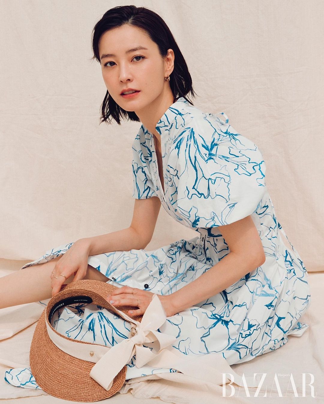 daily jung yumi on Twitter "JungYumi for Helen Kaminski x Harper's