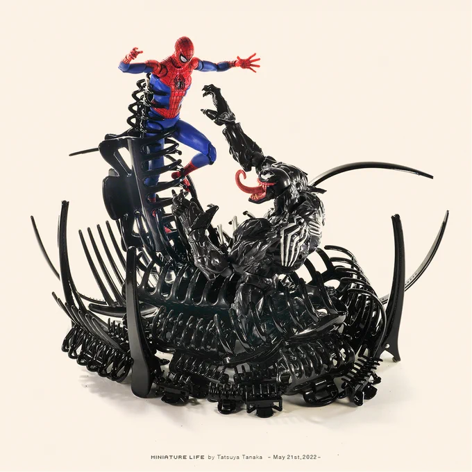 一触即髪 (いっしょくそくはつ)
 
#ヴェノム #スパイダーマン 