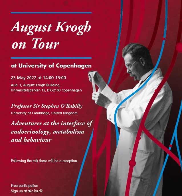 jens_halling's tweet photo. On Monday next week, @StephenORahilly will visit @NEXSKU at @UCPH_Research in Copenhagen to talk about his outstanding work in understanding obesity. Check https://t.co/usgJjkOvAL for more info. https://t.co/tyTQ9tmEhd
