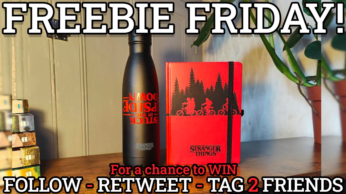 📺✨🚲 #FREEBIEFRIDAY 🚲✨📺 We're giving away this AWESOME #StrangerThings bundle!🤩 - Just in time for V1 - S4 next week🖤
To enter, simply FOLLOW us, RT this &amp; TAG 2 FRIENDS 👇
Enter on FB &amp; IG for a higher chance of winning🤞 
Closes 22.05 1pm!

Merch: emp.me/1AYs