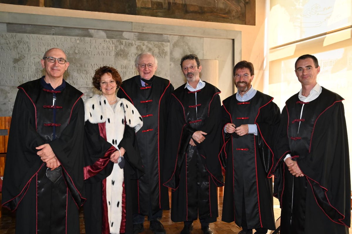 TLippiello's tweet photo. It is a great honour for me and for our university - with the Department of Environmental Sciences, Informatics and Statistics - to award an Honorary Doctorate in #ComputerScience to Professor Patrick Cousot, who invented #AbstractInterpretation. Congratulations!

#opentotheworld https://t.co/g2NaFqf6Os