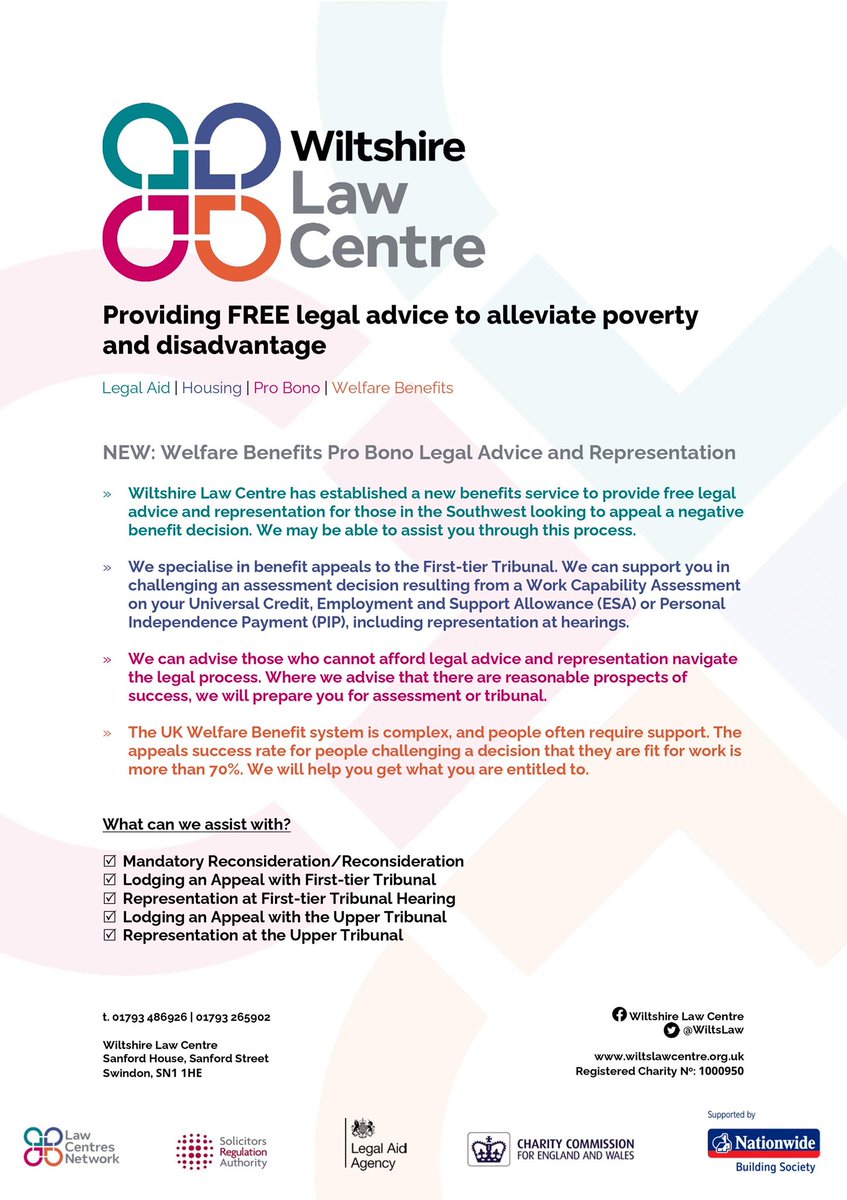 Wiltshire Law Centre tweet media