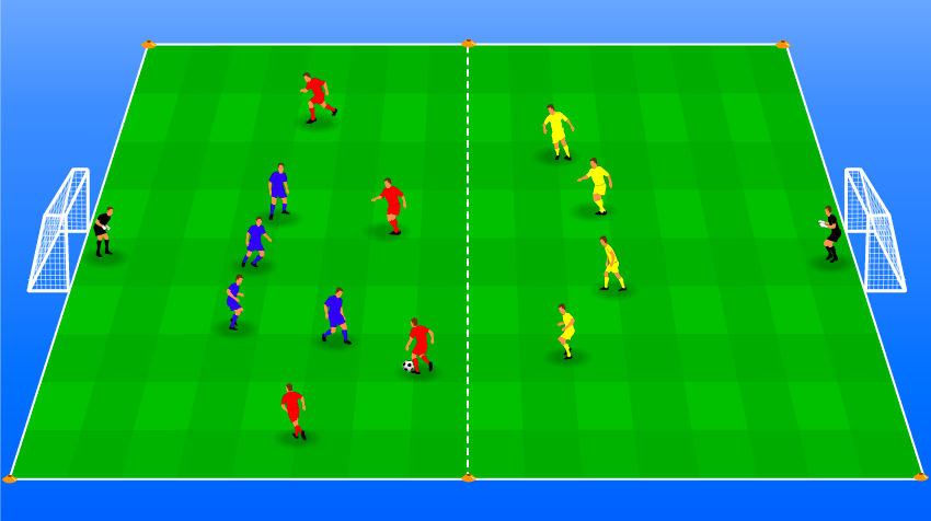 DeVbt's tweet photo. ⚽ Partijspel met 3 teams van 4 (Liverpool)
👉 1 team valt aan, 1 team verdedigt en 1 team heeft rust
⚡ Snel omschakelen, zowel naar aanvallen als naar verdedigen

📹 (Abonnees)
https://t.co/bOZJu6hReH https://t.co/lxKgUBM2Dw