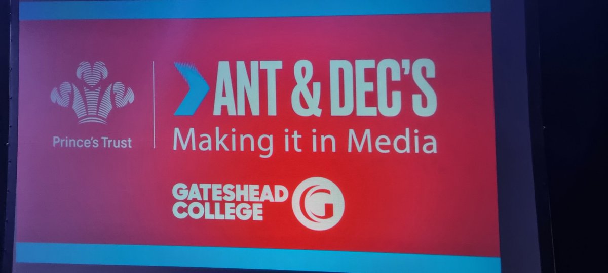 Eek! It's show day!! #makingitmedia <a href="/antanddec/">antanddec</a> <a href="/gatesheadcoll/">Gateshead College</a> @PrincesTrust