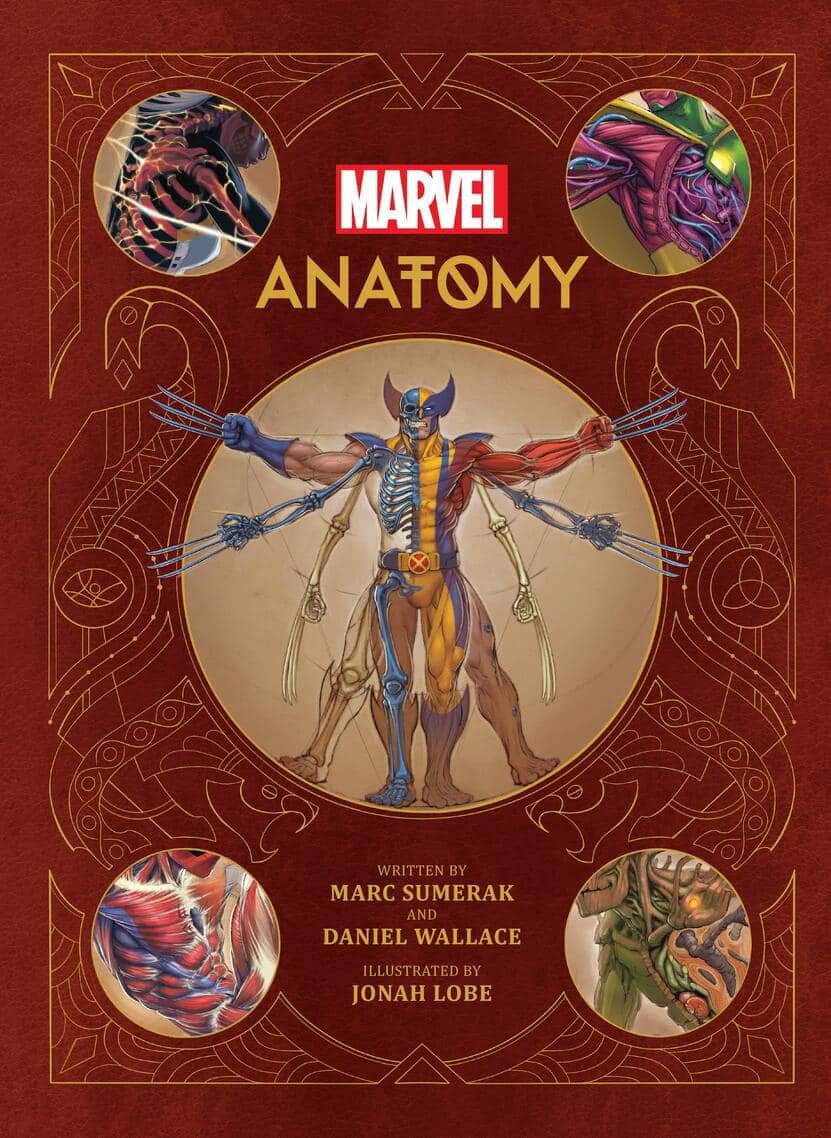DarkOushiza's tweet photo. Buku menarik yang membahas anatomi tubuh dari karakter-karakter komik Marvel. Udah buka PO di Amazon, terbit tanggal 27 September 2022. https://t.co/bYSJu2J6VF