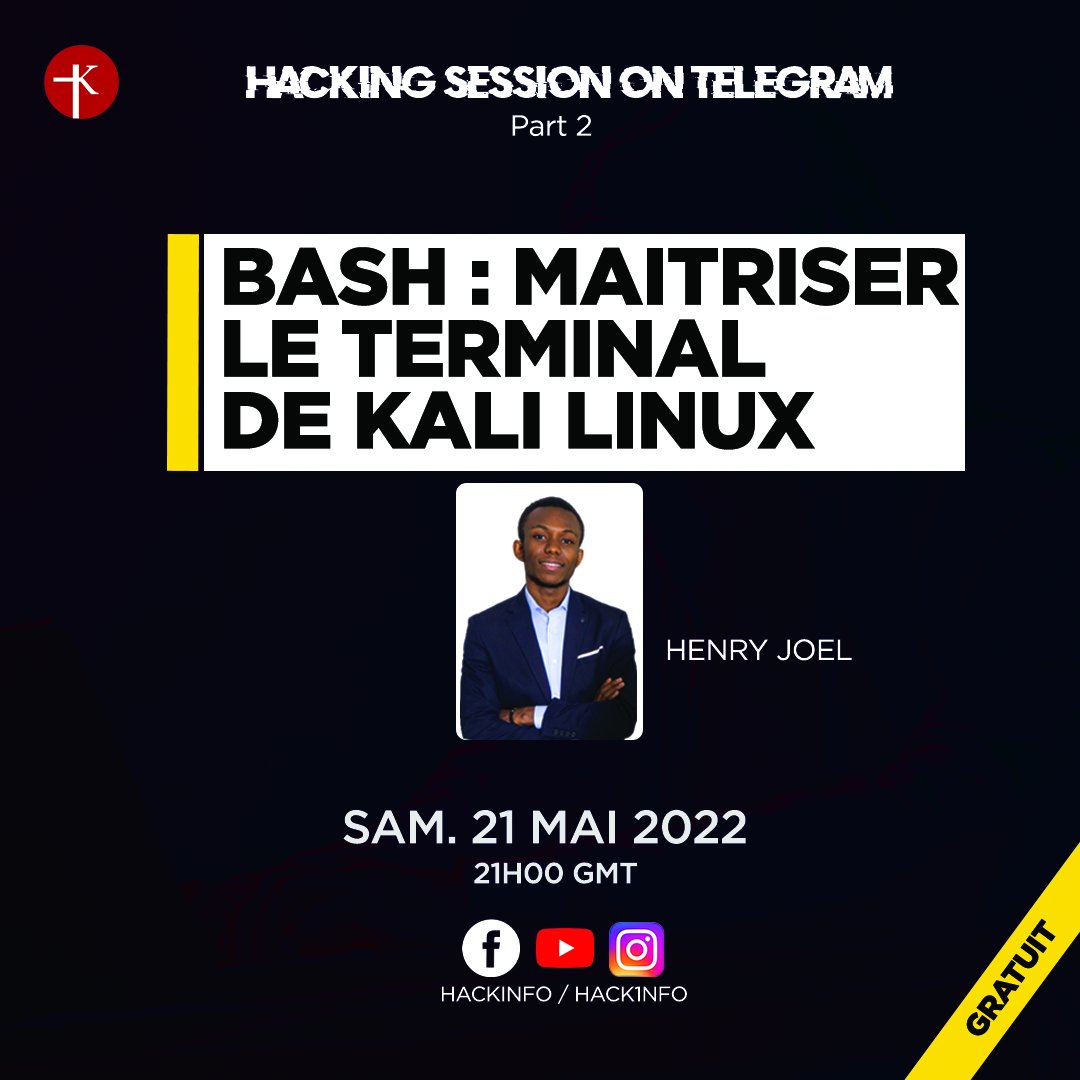 #Formation #Hacking gratuite 

Rejoins nous!

#hackinfo