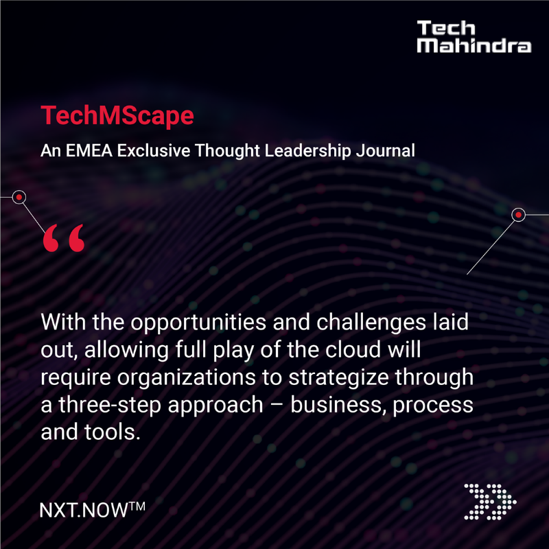 tech_mahindra's tweet photo. Ram Ramachandran, Sr. VP & Head, Middle East & Africa, @Tech_Mahindra shares his views on #CloudAdoption, in #TechMScape – An EMEA Exclusive Thought Leadership Journal.
📖Get your copy NOW - https://t.co/uoqYsrSLgS
#NxtNow #TechMahindraEMEA