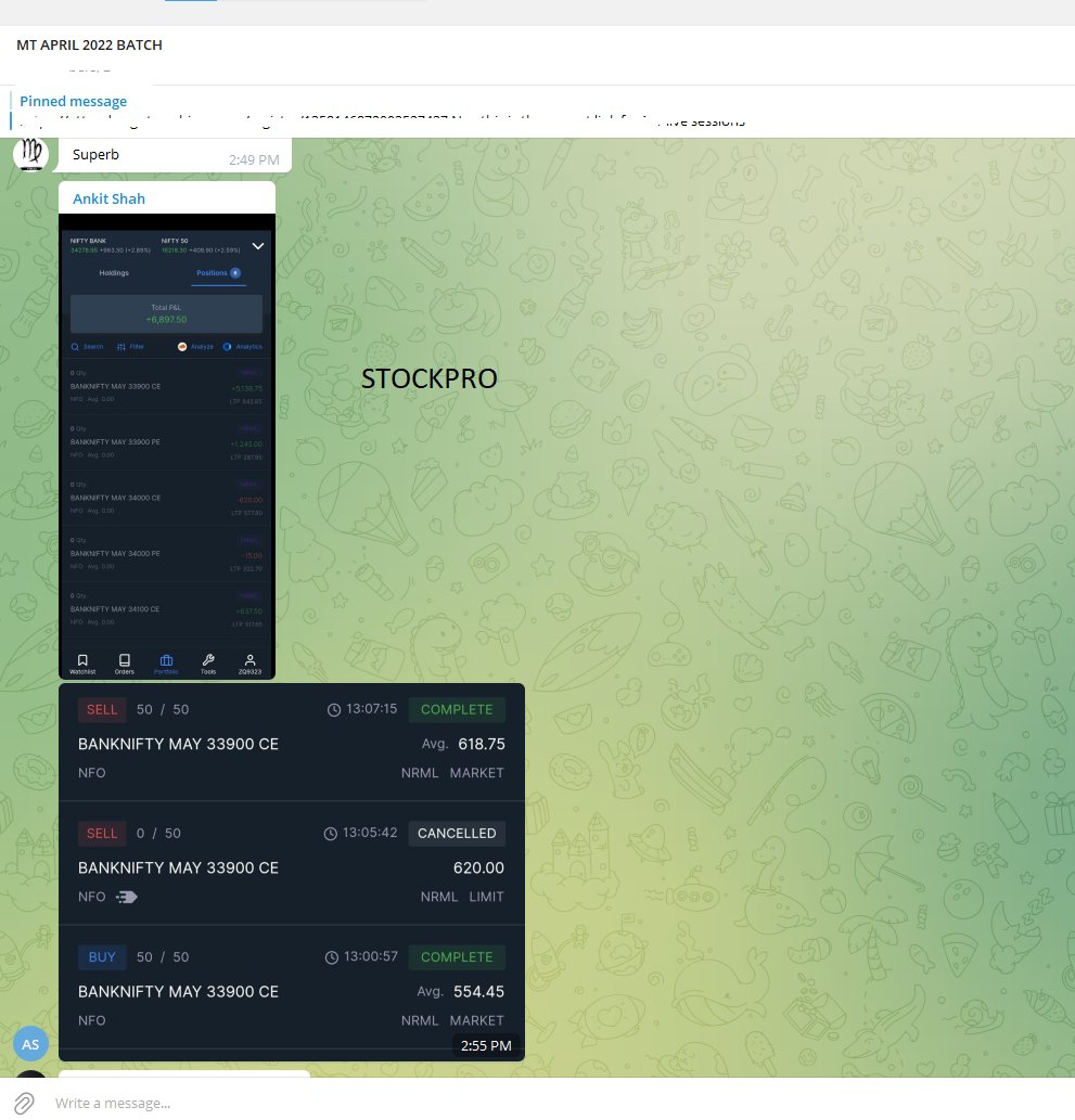 StockPro_Online's tweet photo. Another super profitable session at StockPro https://t.co/03fYYPBxZG
